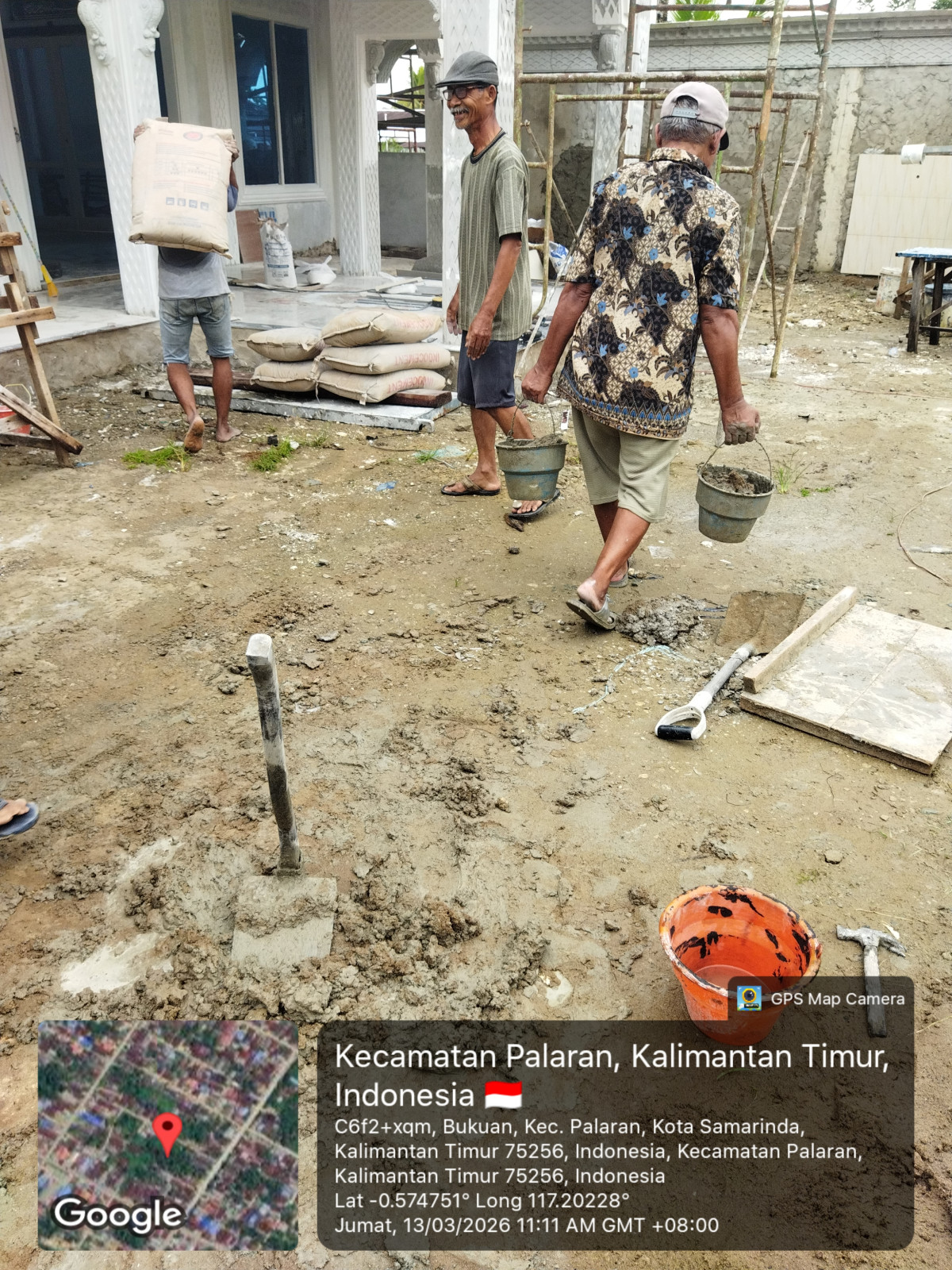 Pemasangan keramik