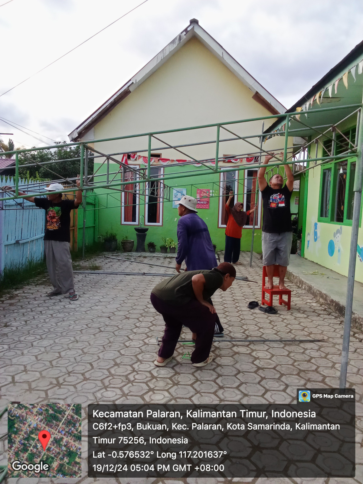 Pasang tenda hari ibu jl.Nakoda