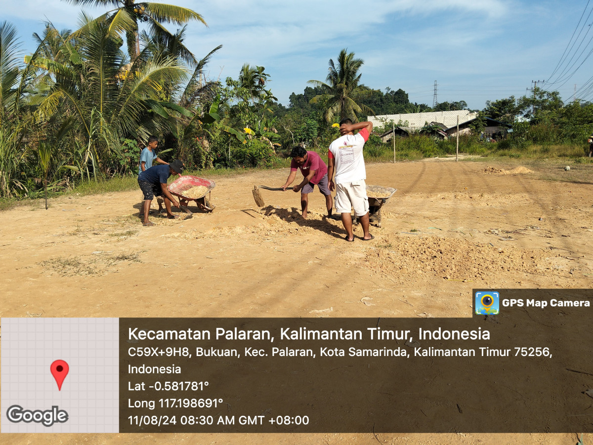 Gotong royong jln Delima