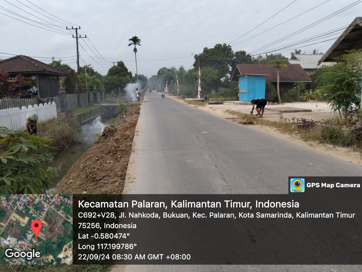 Pembersihan media jalan nahkoda dan sirsak