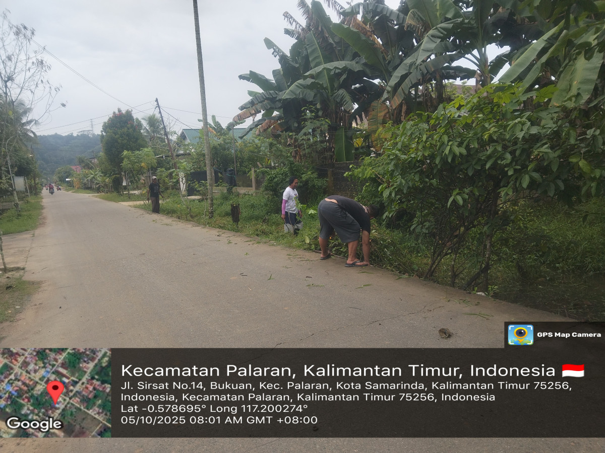 Membersihkan media jalan nahkoda