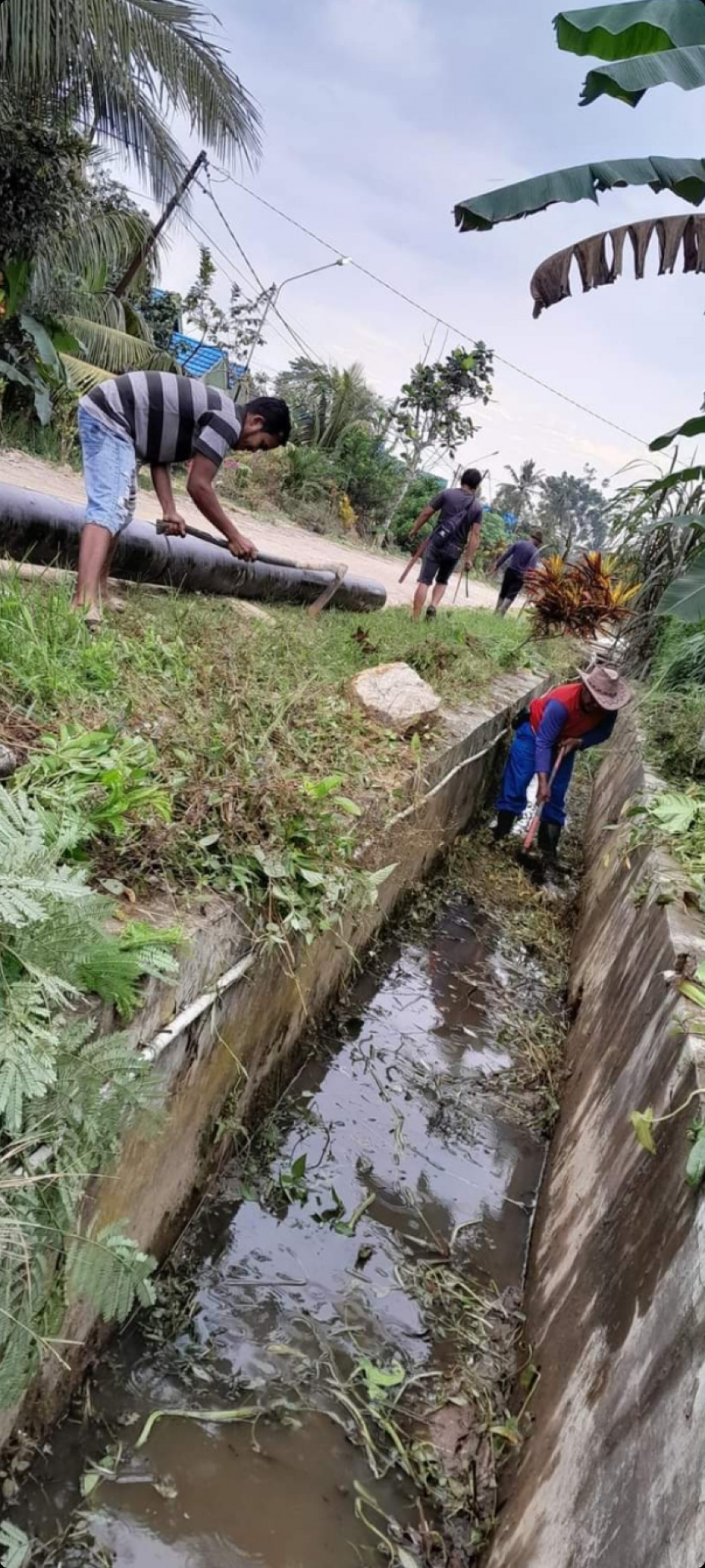 Pembersihan parit