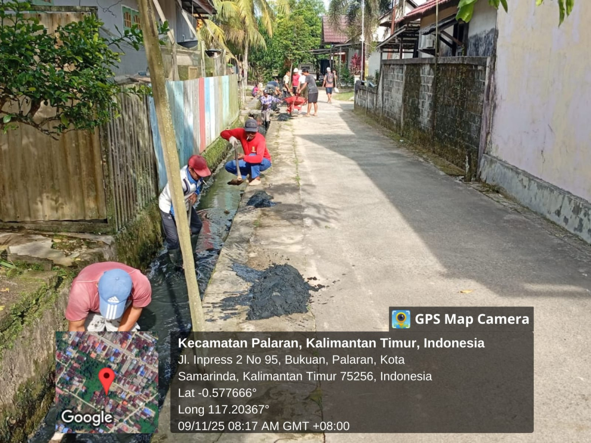 kegiatan gotong royong rt 19
