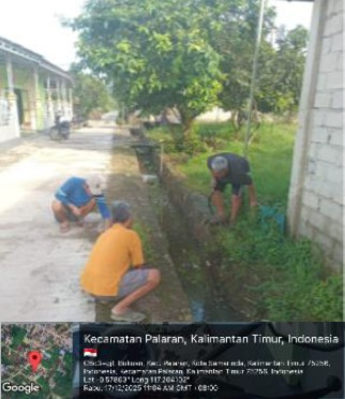 Kegiatan Gotong Royong Pembersihan Parit Gg. Sawahan 2