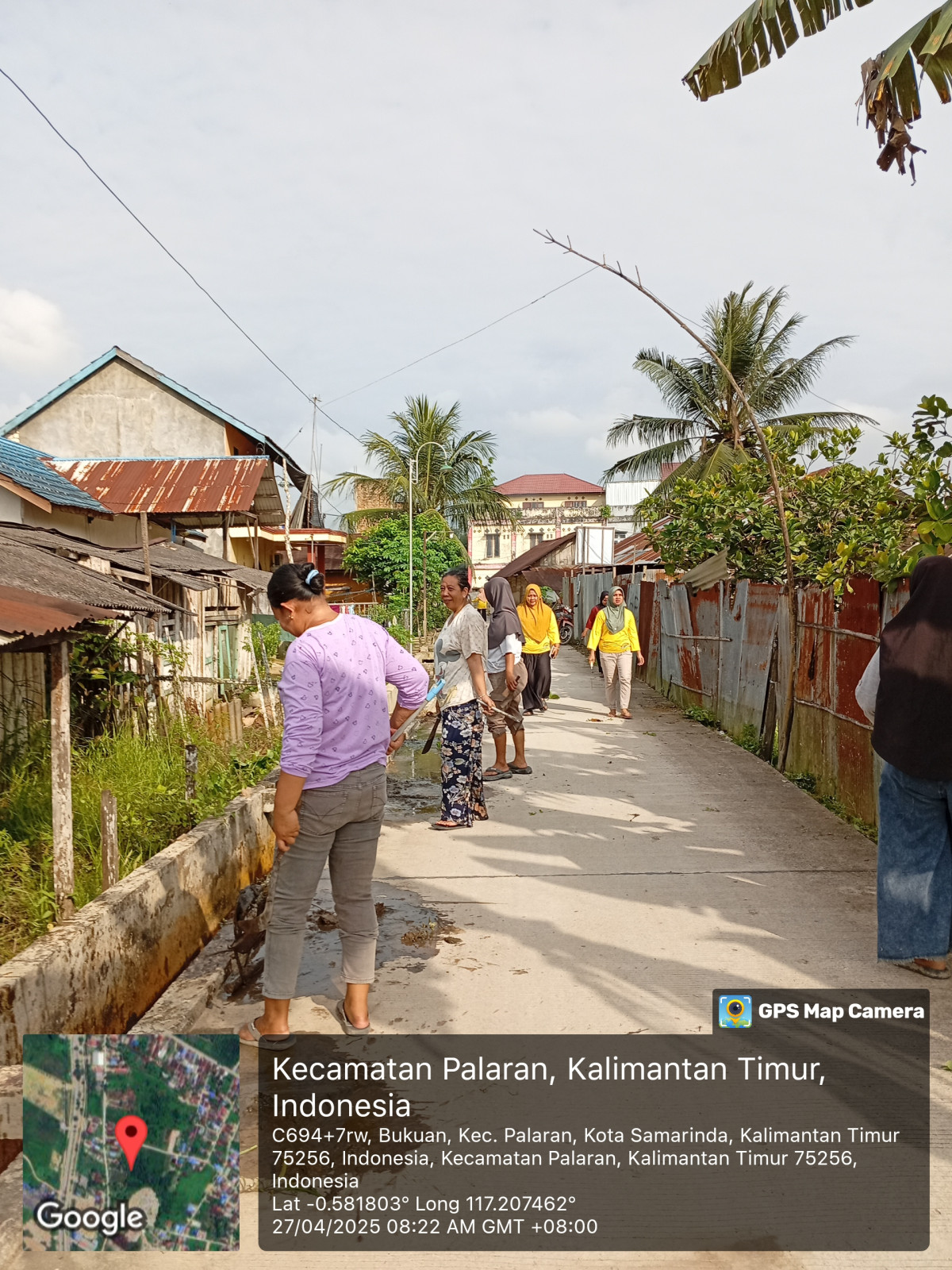 Pembersihan di jln baqa Gg baru