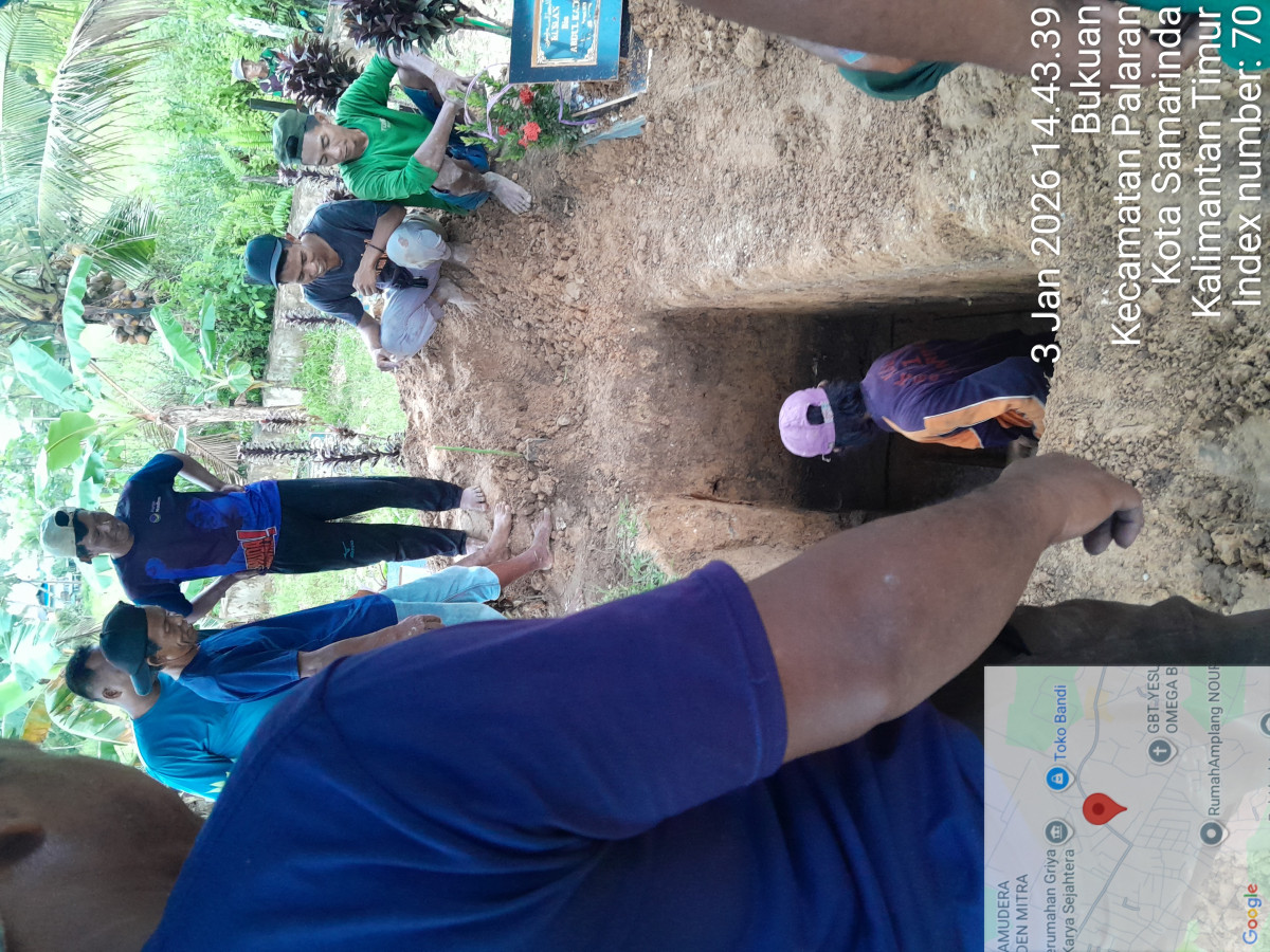 Gali kubur jl mulawarman RT 31 BUKUAN