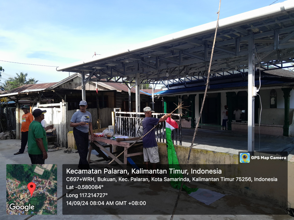 Persiapan acara maulid nabi saw