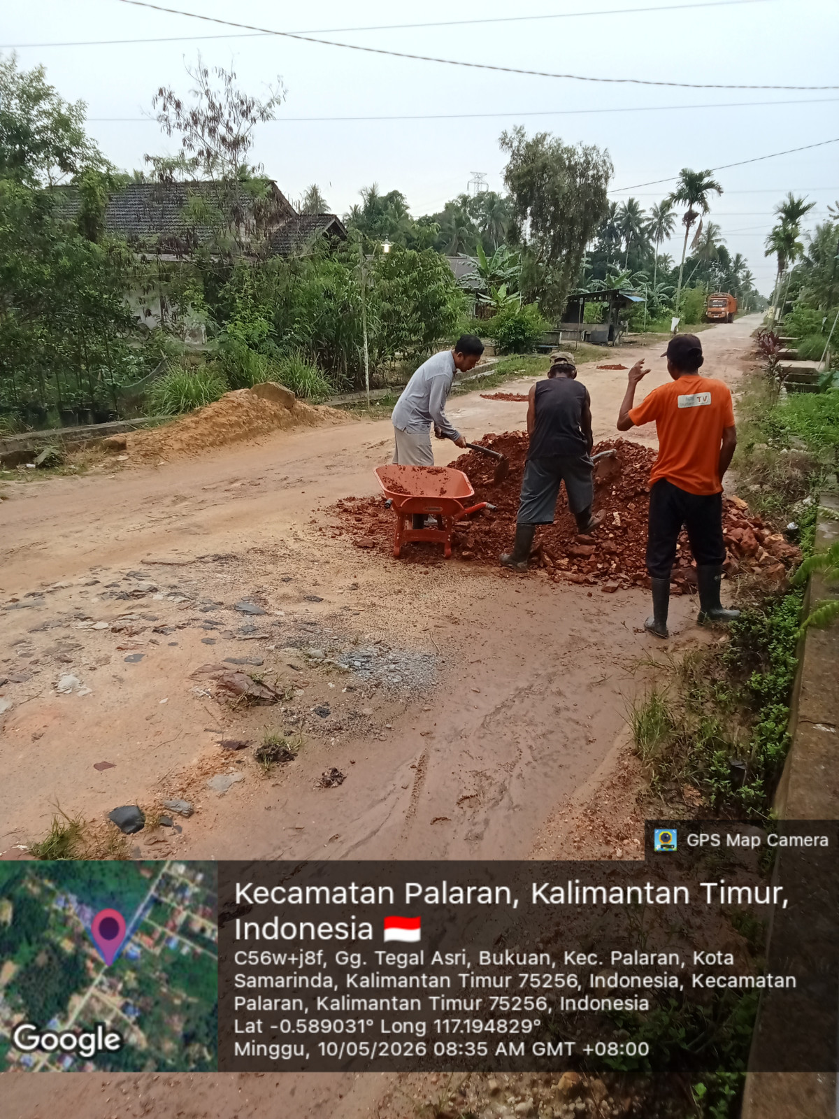 Perbaikan jlan berlubang