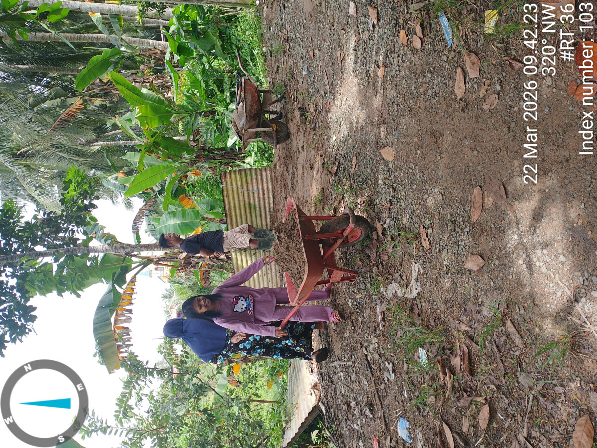 Gotong royong lingkungan RT