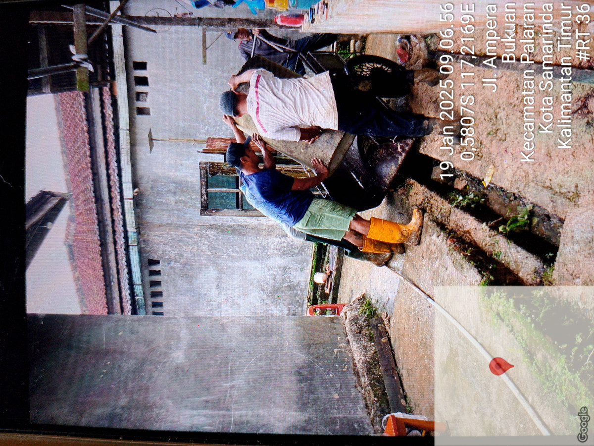 Pemasangan gorong-gorong