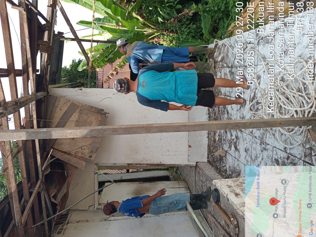 Bongkar rumah warga