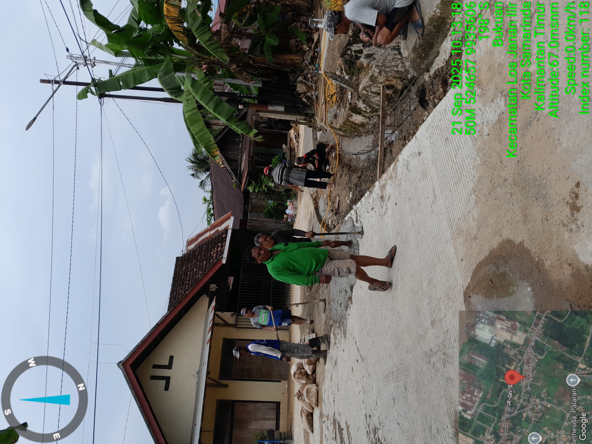 Pengecoran tepi jalan