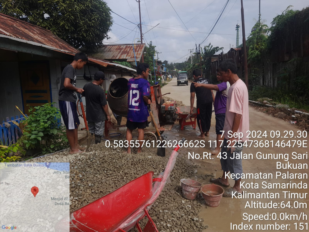 Gotong royong ngecor gg amal 3