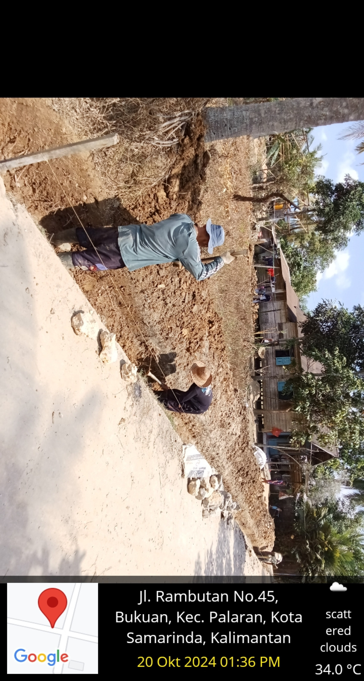 Gotong royong di gang takwa RT 45