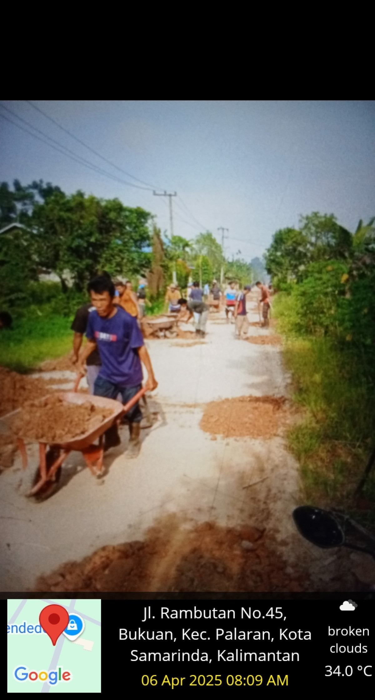 Jalan rambutan RT 45