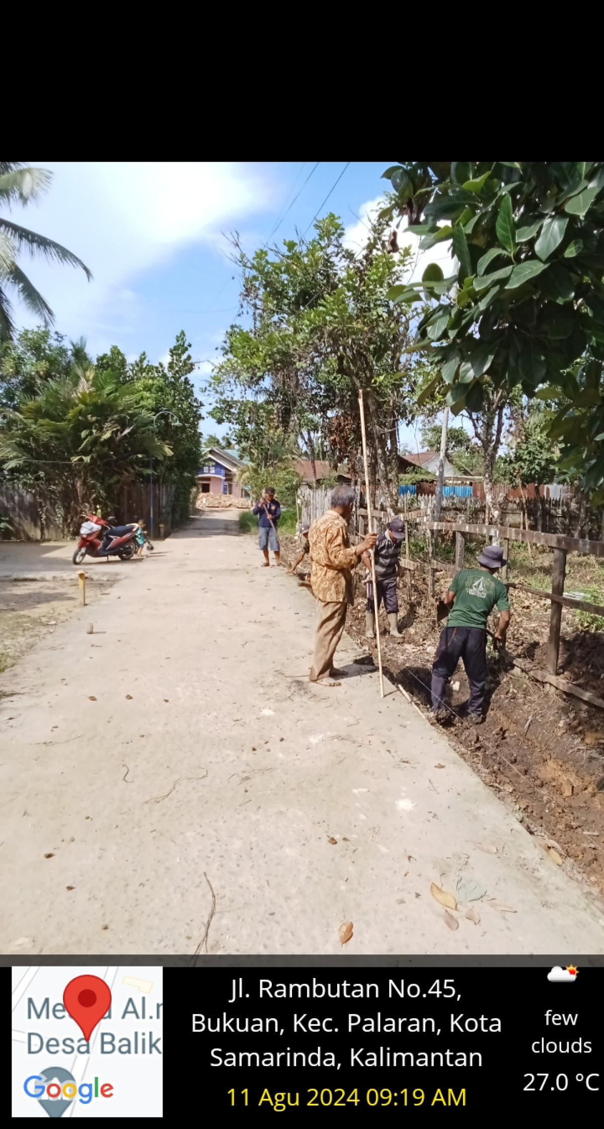 Jalan rambutan, gang takwa RT 45