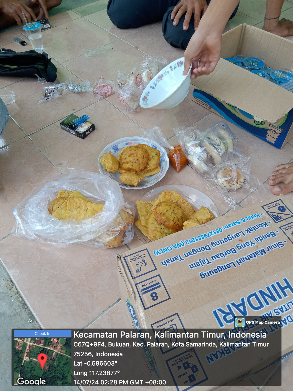 Bersihkan jalan