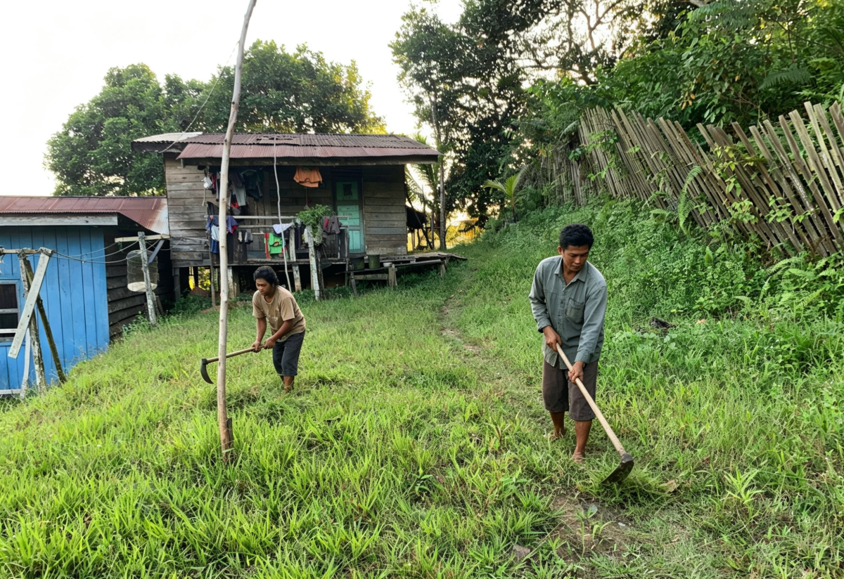 Pembersihan rumput