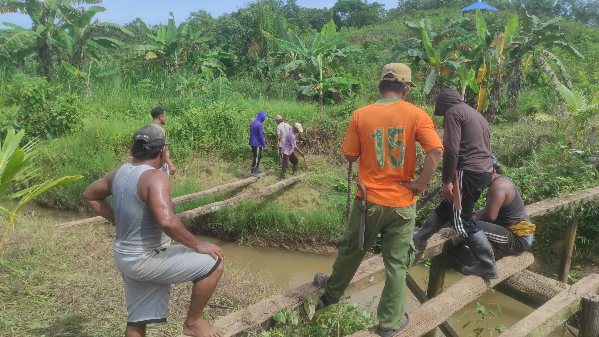 Pembuatan jembatan alternatif