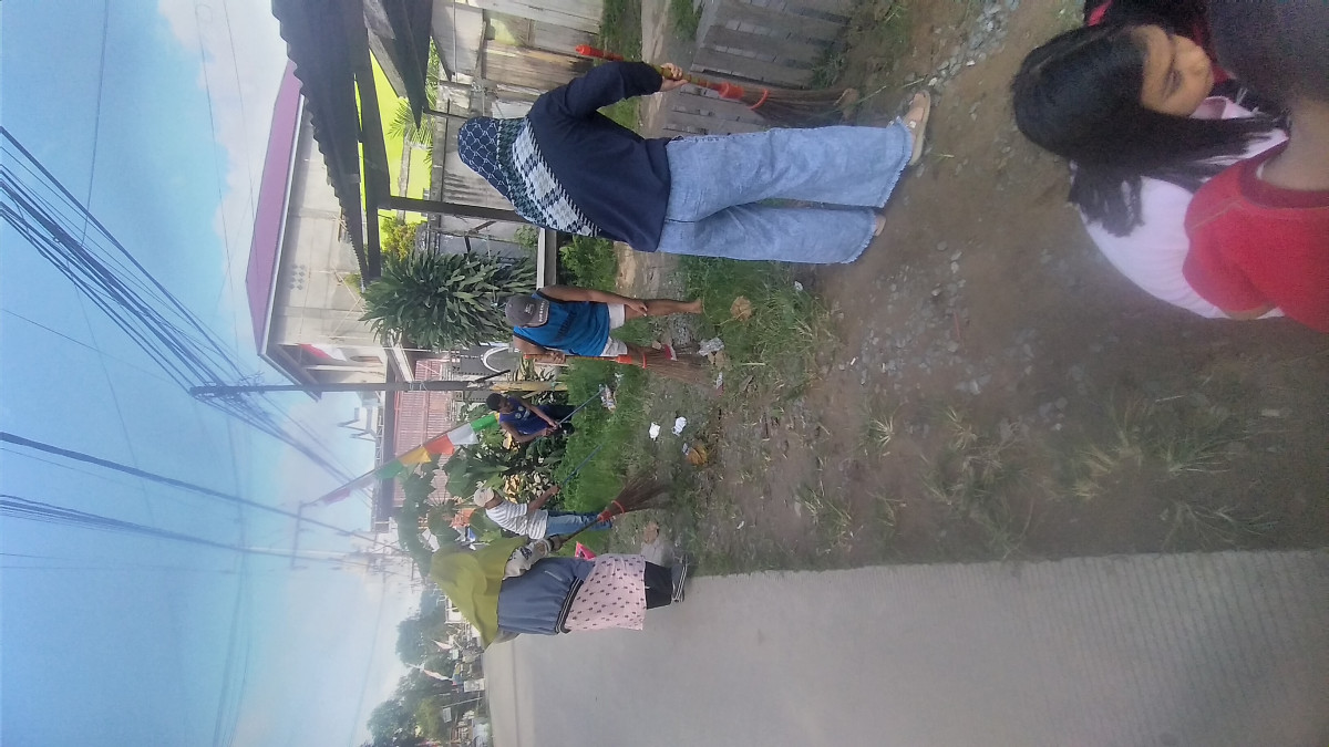 Gotong royong jalan maspenghulu