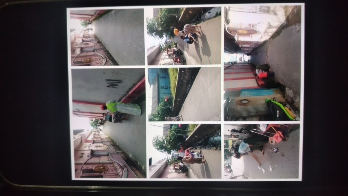 Gotong royong dijalan pattimura gang nur
