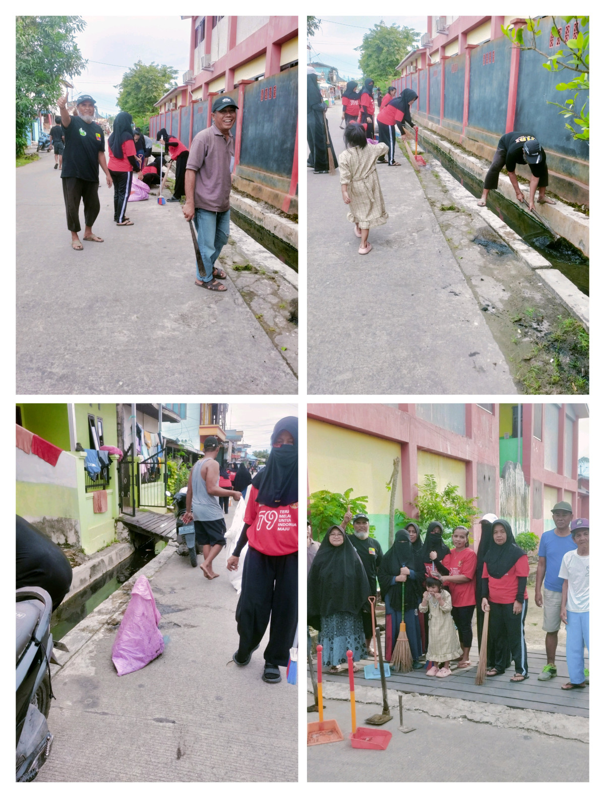 gotong royong jl.Teluk bayur.