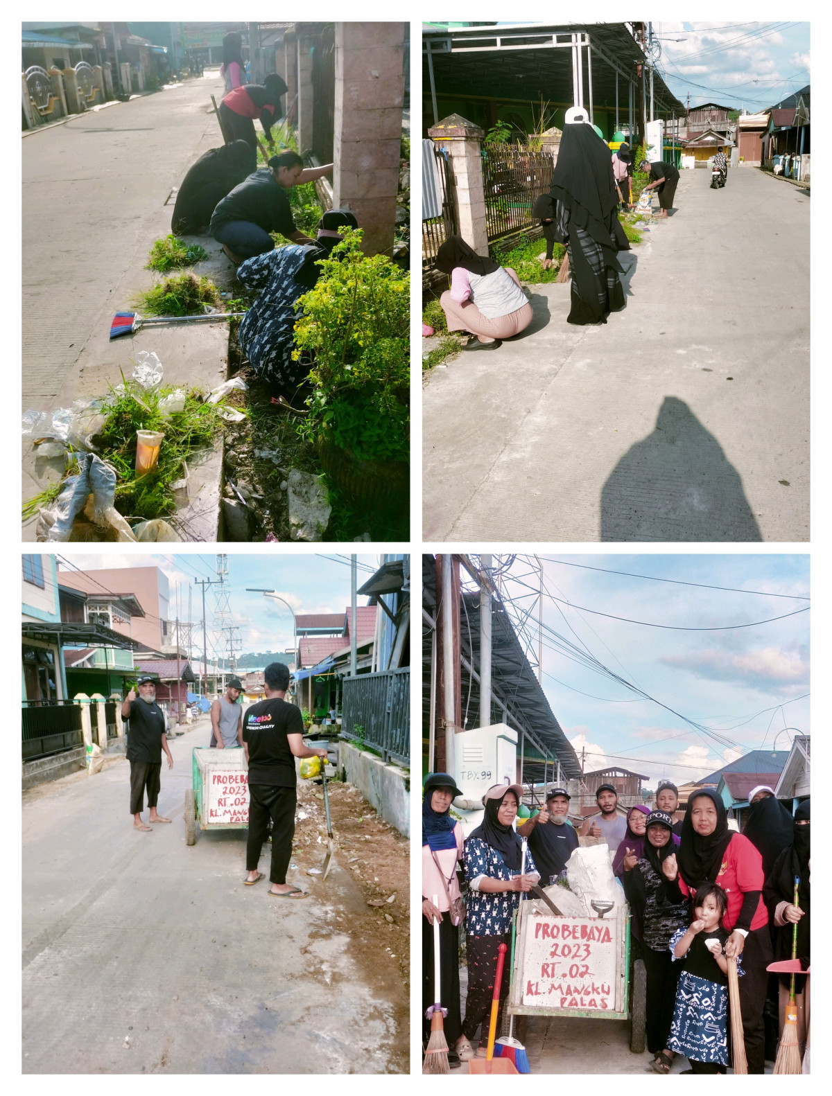 gotong royong rt 02.