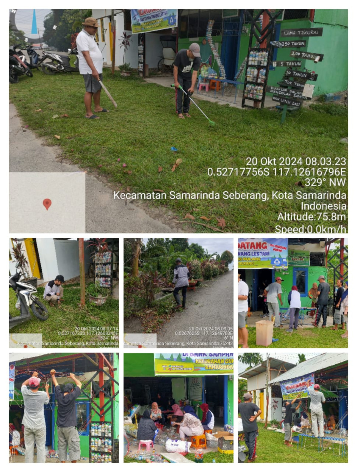 Gotong Royong Persiapan Lomba Kampung Salai