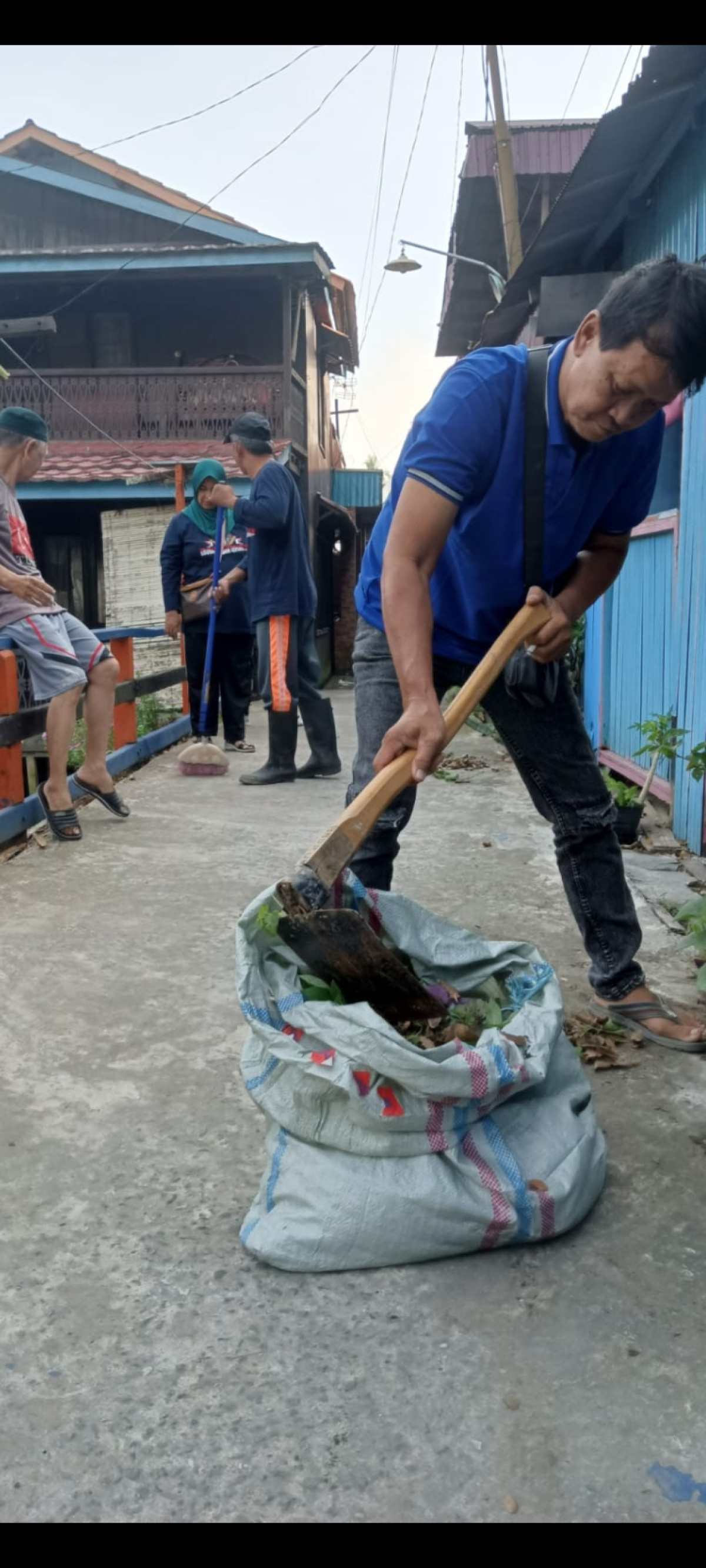 Kerja bakti sebulan dua kali