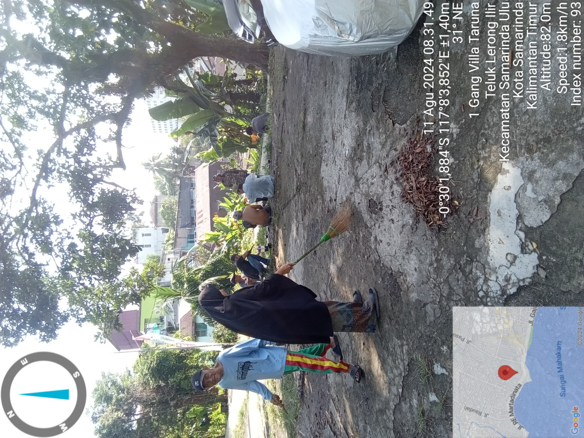 Kerja bakti gg.vila taruna
