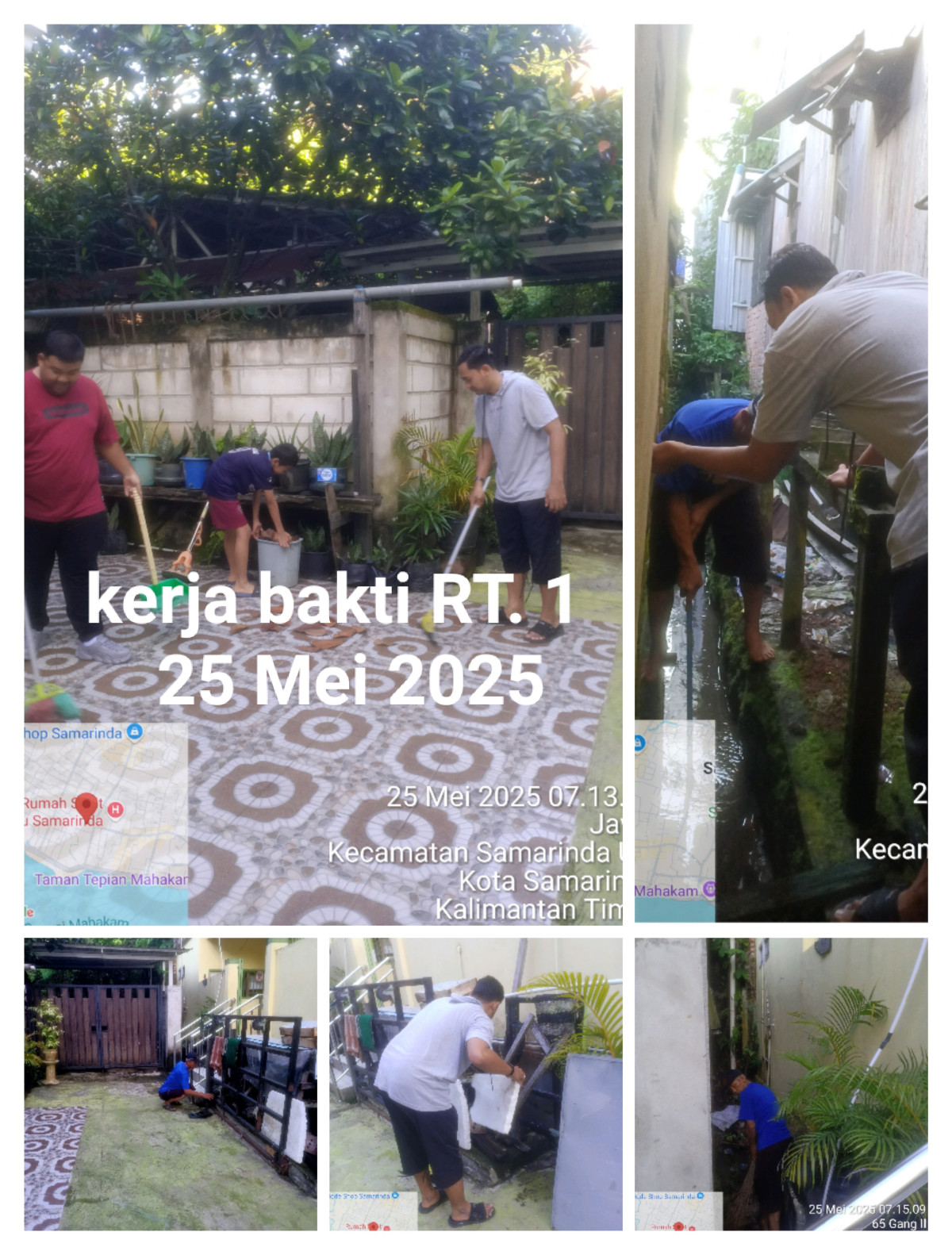 Kerja bakti RT 01 gang 3