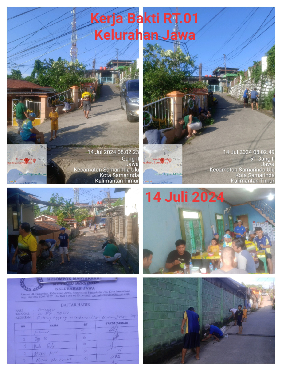Kerja Bakti GG.2 RT.01