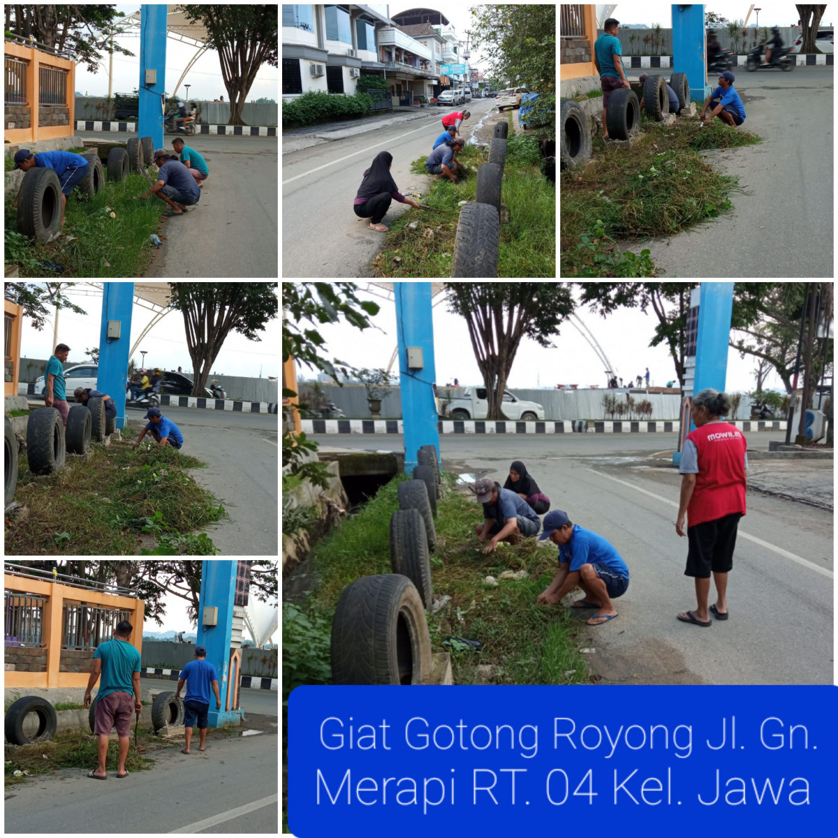 Giat Gotong Royong Jln. Gn. Merapi