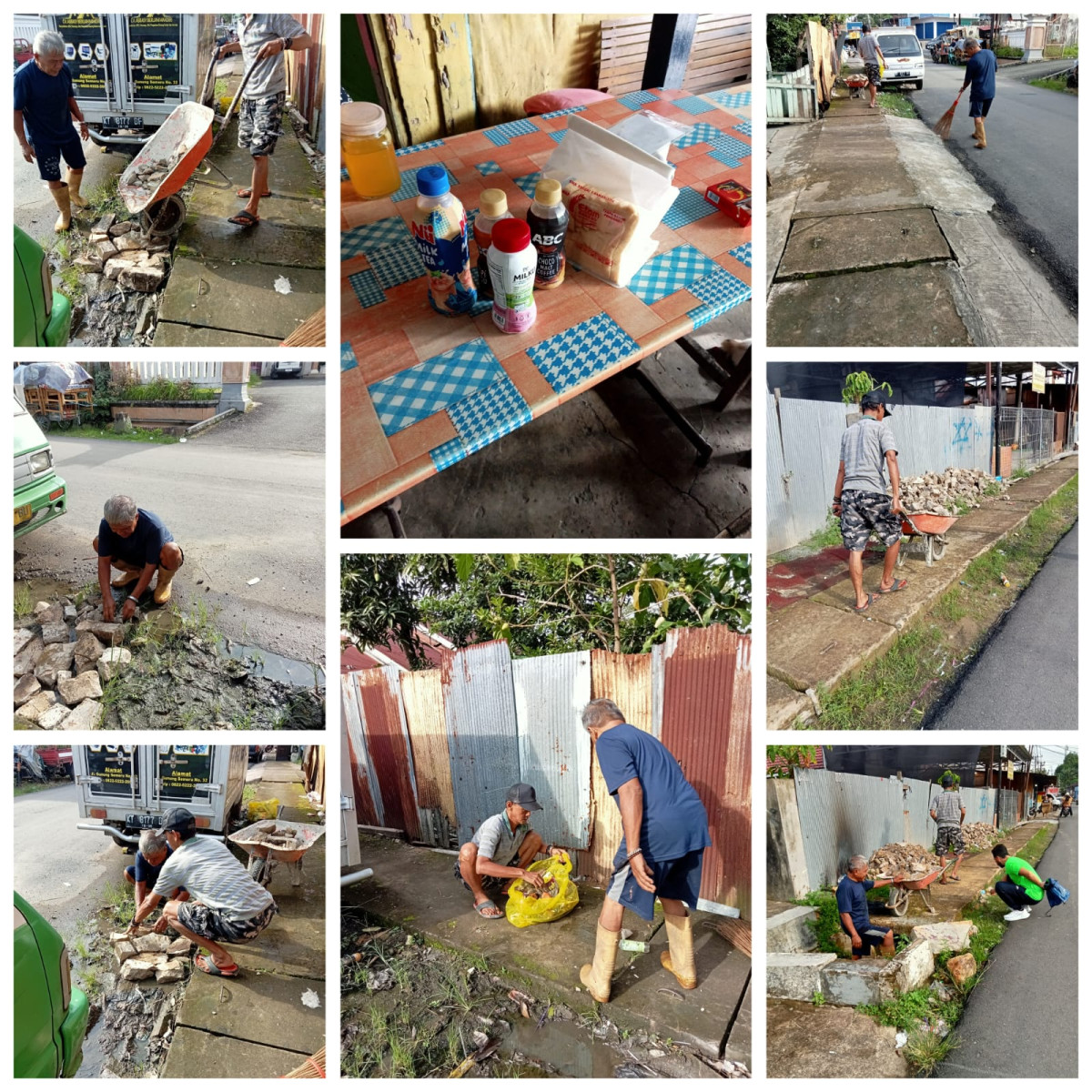 Gotong royong warga