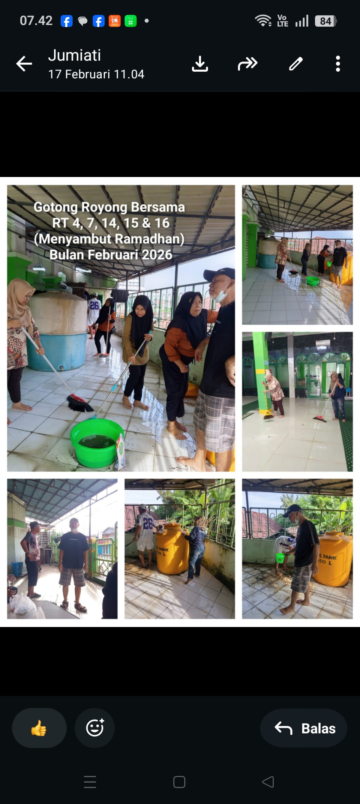 Gotong royong massal