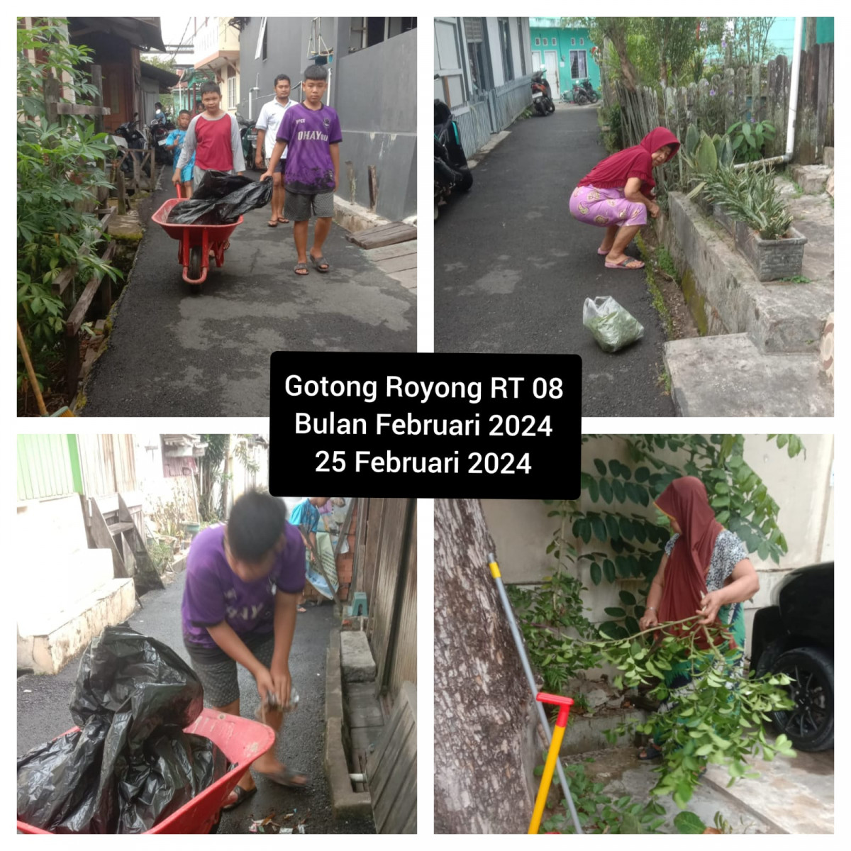 Gotong royong bulan februari 2024-2