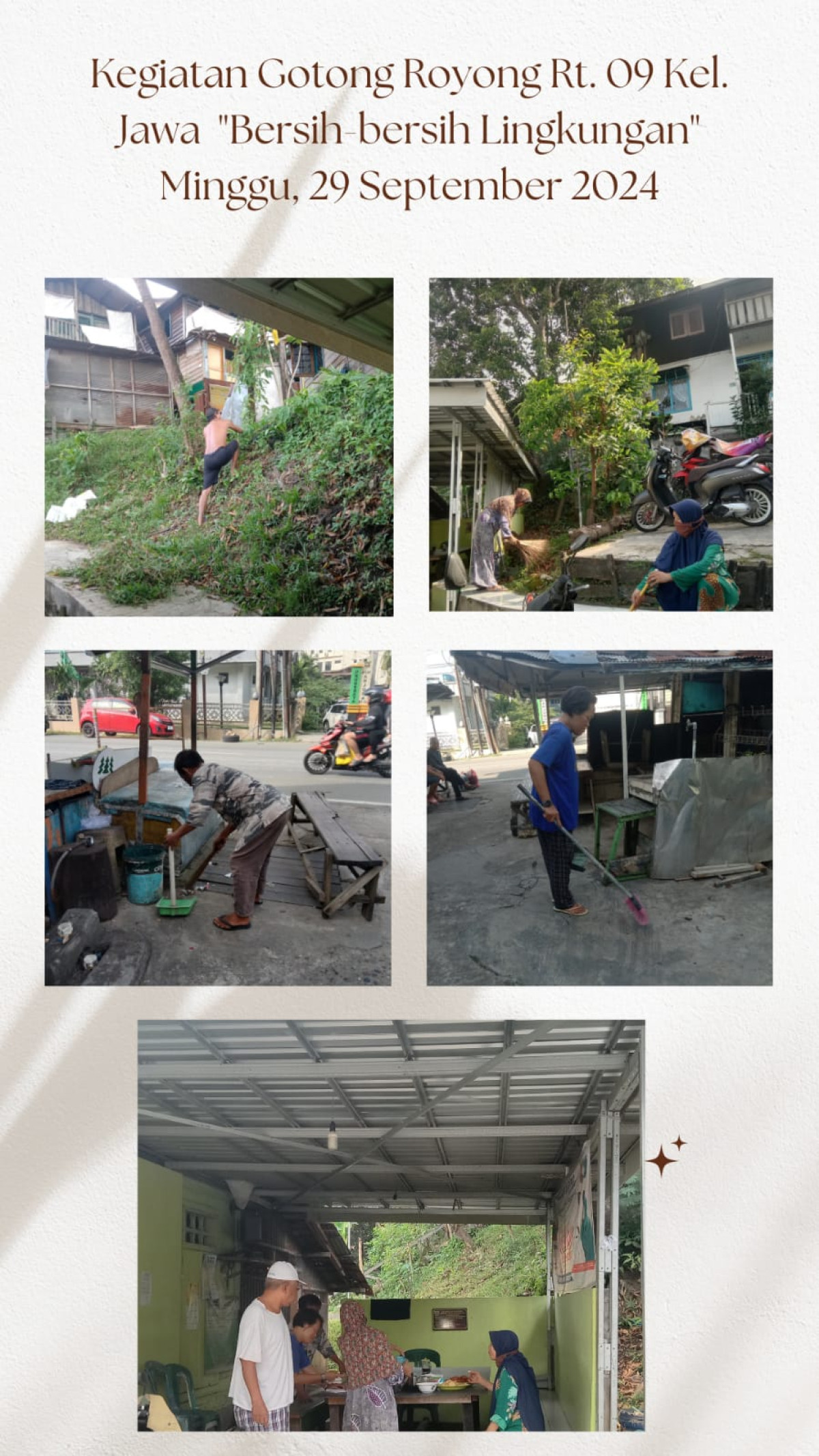 Gotong Royong RT 09 Bulan September 2024 - III