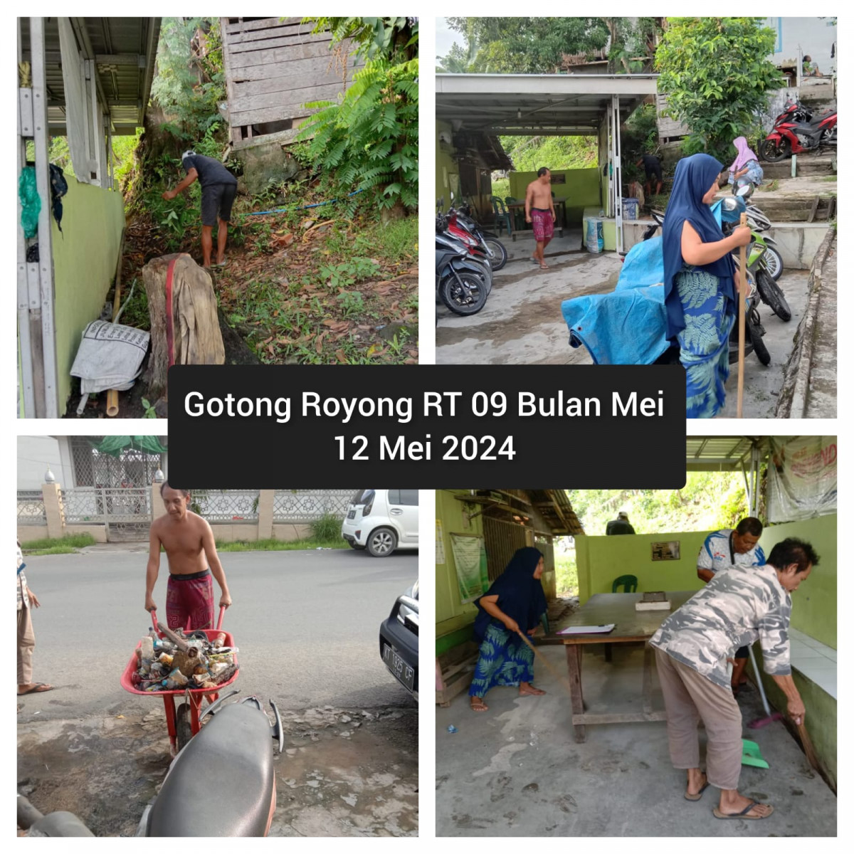 Gotong Royong RT 09 Bulan Mei 2024 - 1