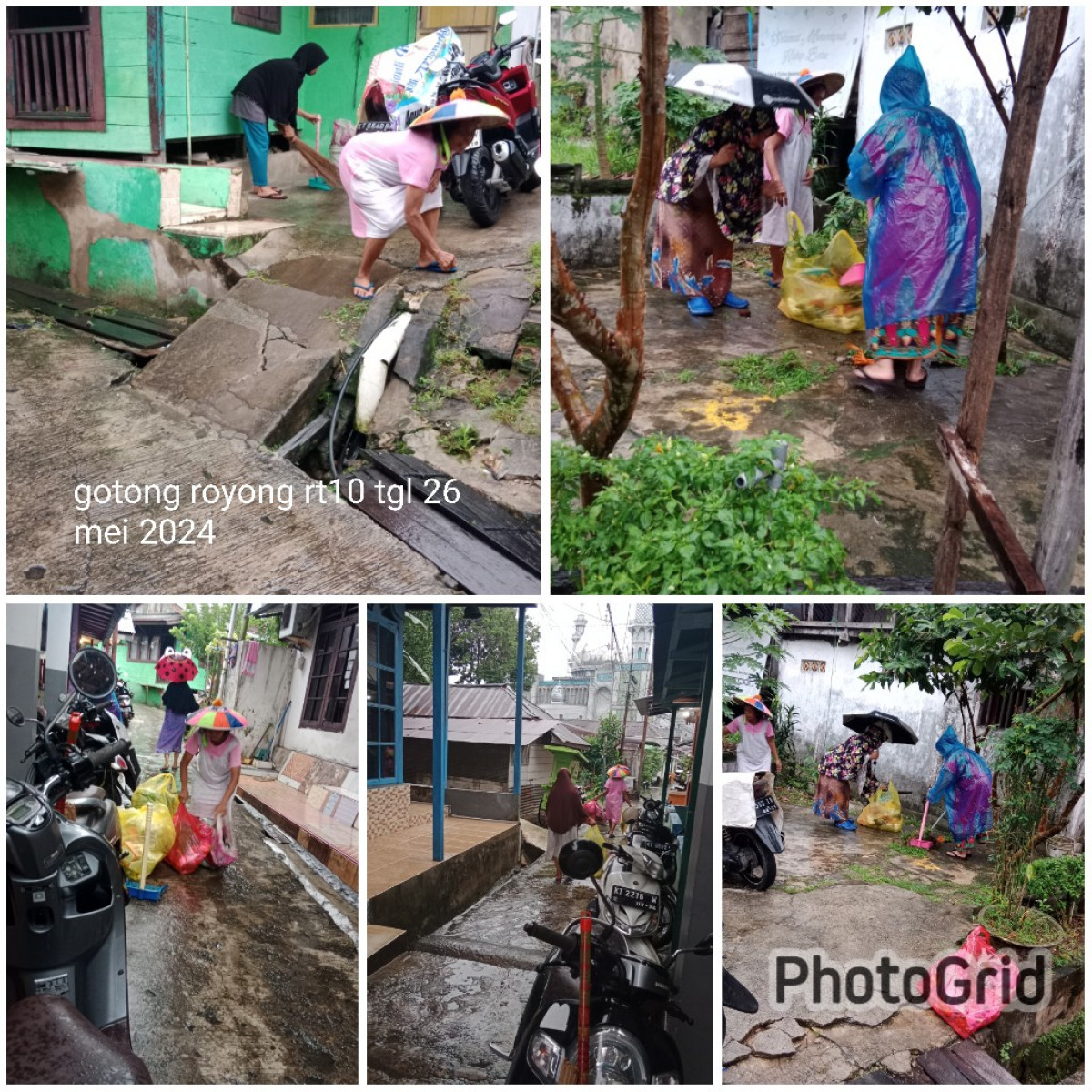 GOTONG ROYONG RT 10 YG KE 2 TGL 26 Mei 2024