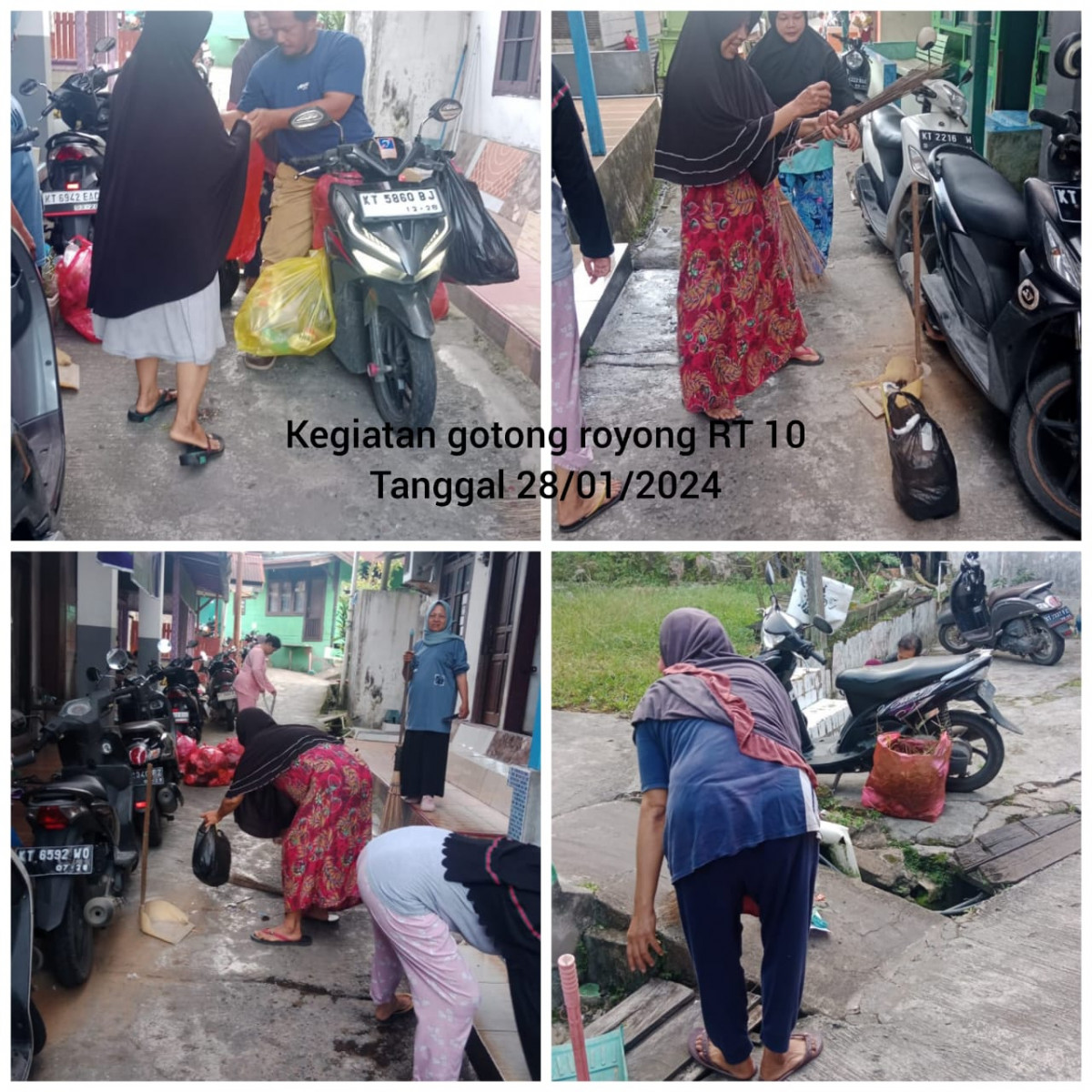 Gotong Royong RT 10 Bulan Januari 2024 - 1