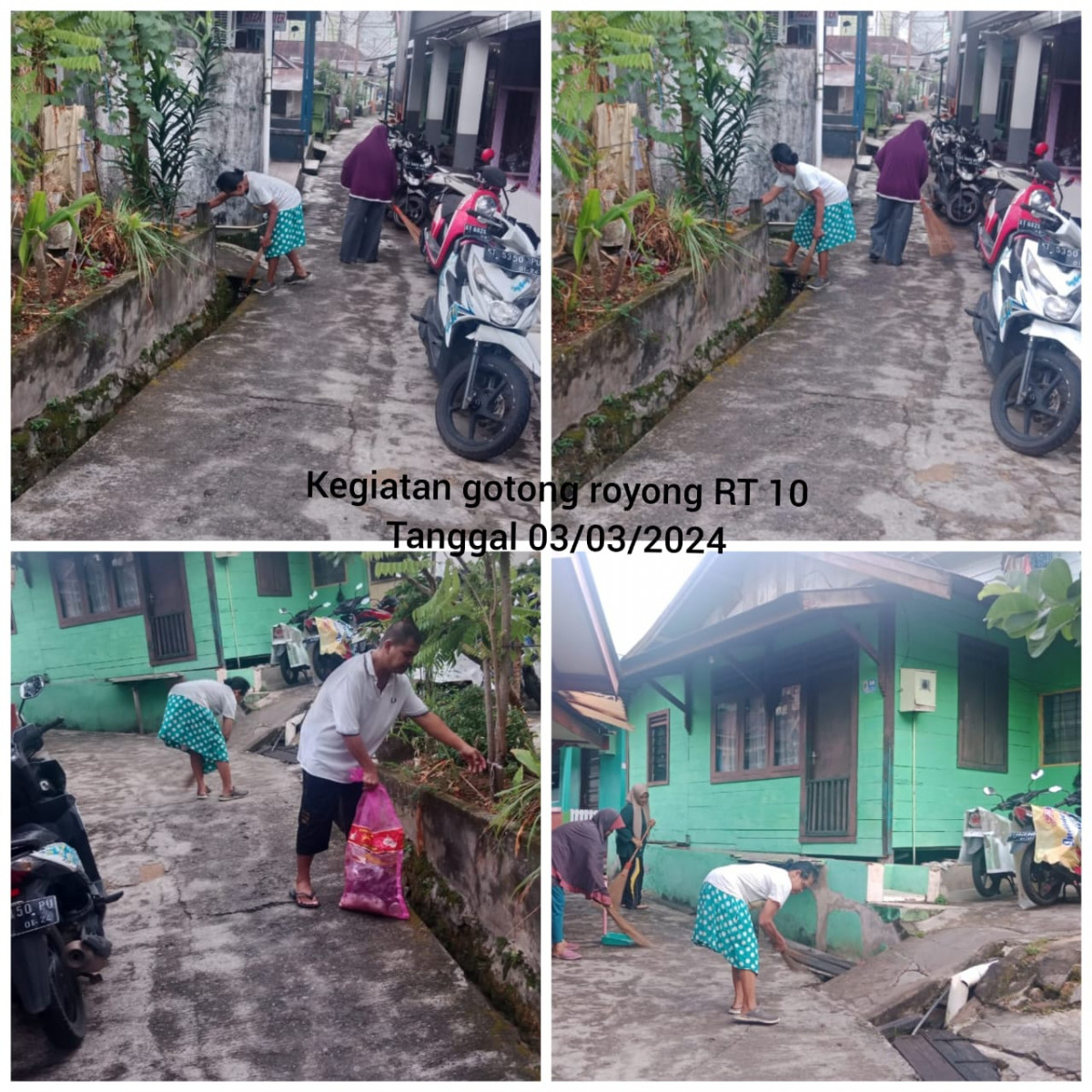Gotong Royong RT 10 Bulan Maret 2024