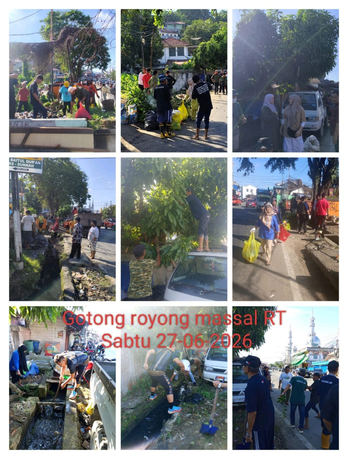 Gotong royong massal