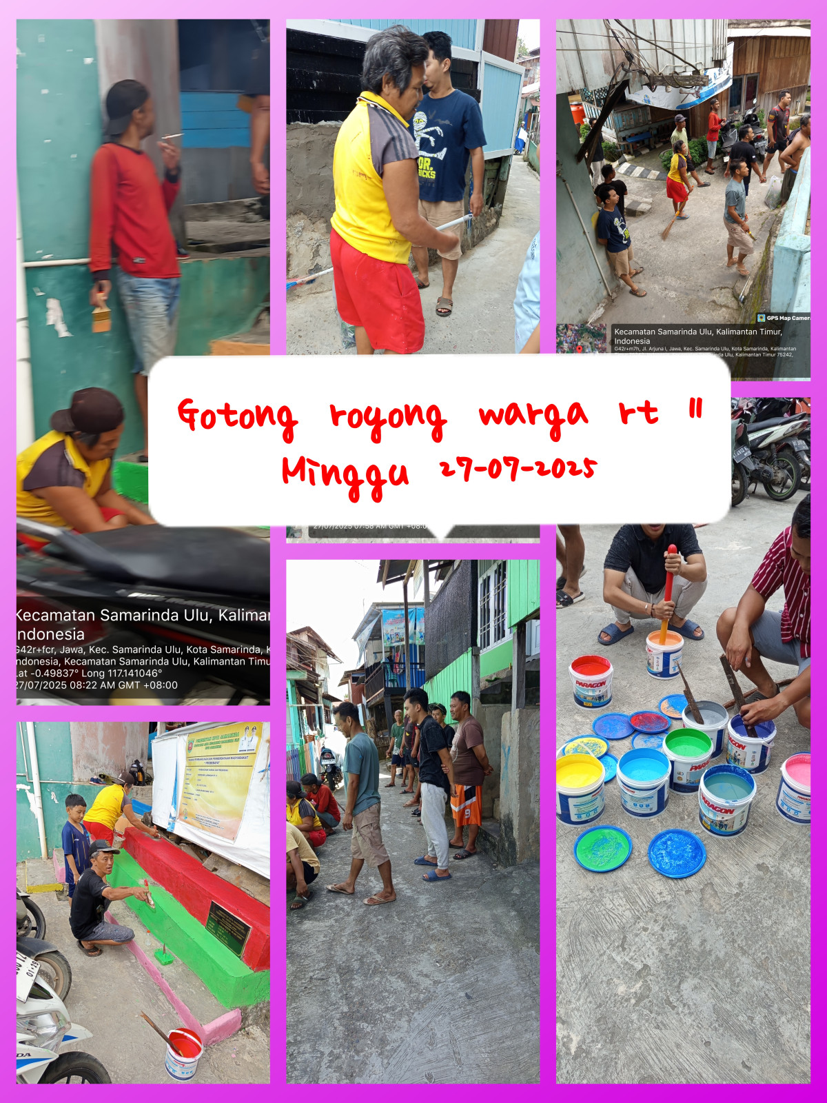 Gotong royong minggu kedua 27-07-2025