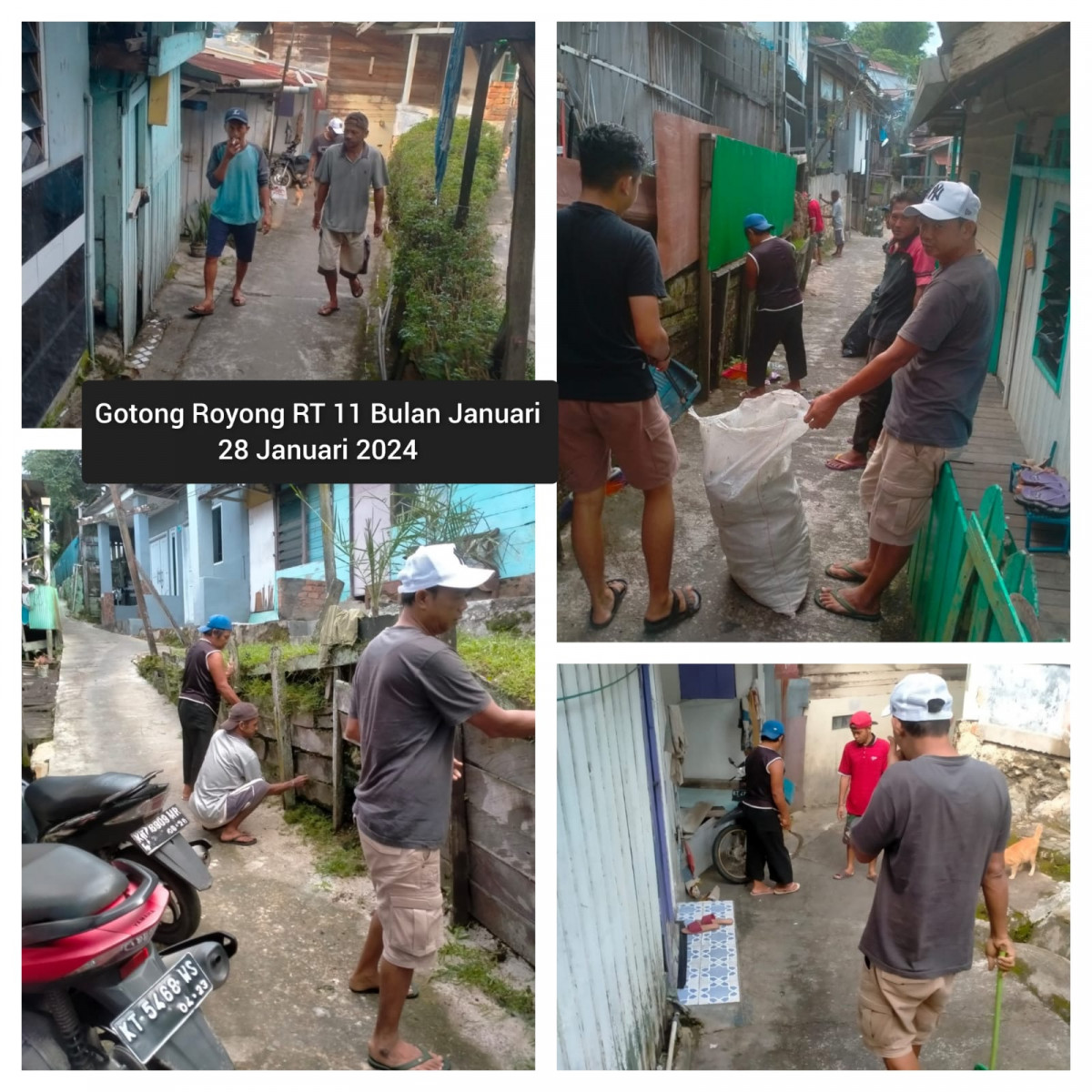 Gotong Royong RT 11 Bulan Januari 2024 - 2
