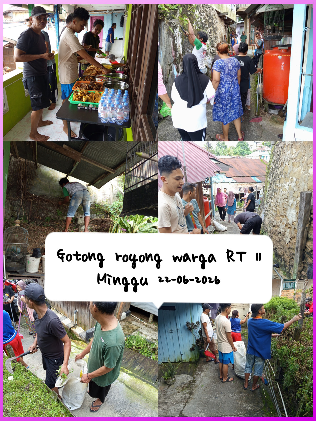 Gotong royong minggu kedua 23/6/2025