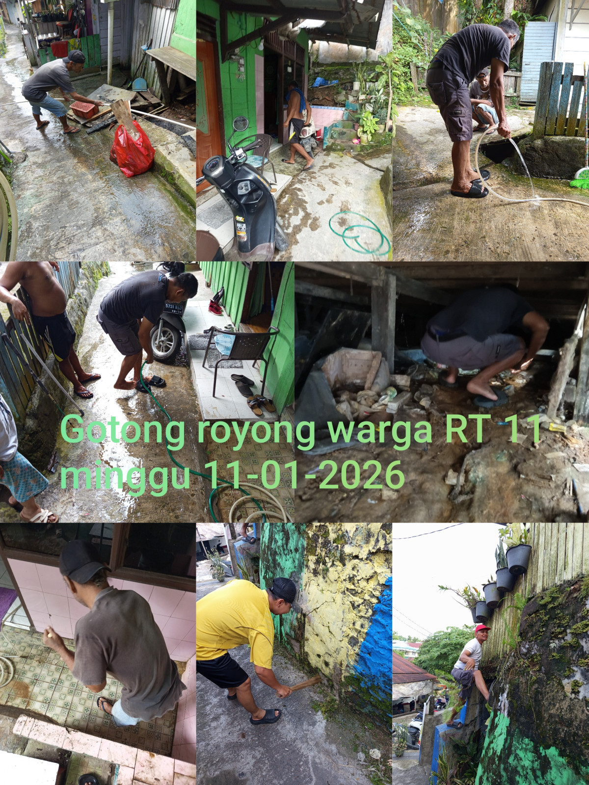 Gotong royong warga RT 11 (01)