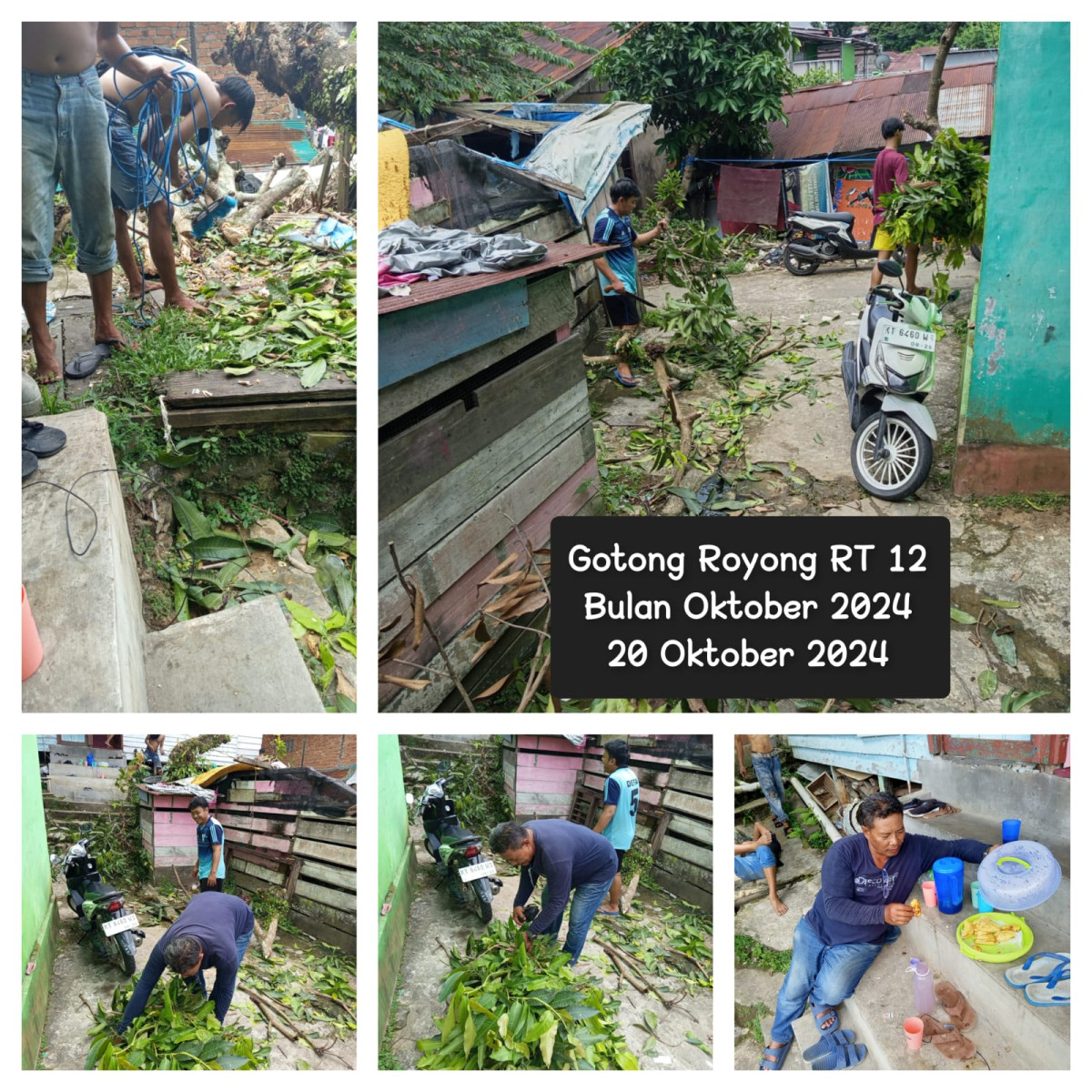 Gotong Royong RT 12 Bulan Oktober 2024 - 1