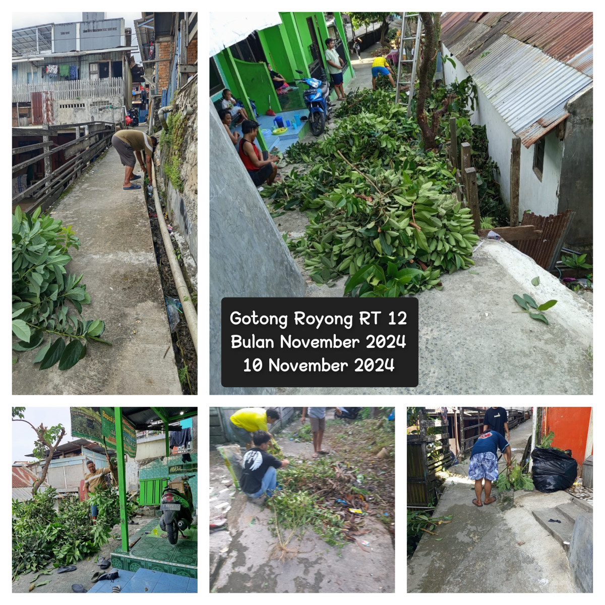 Gotong Royong RT 12 Bulan November 2024 - 1