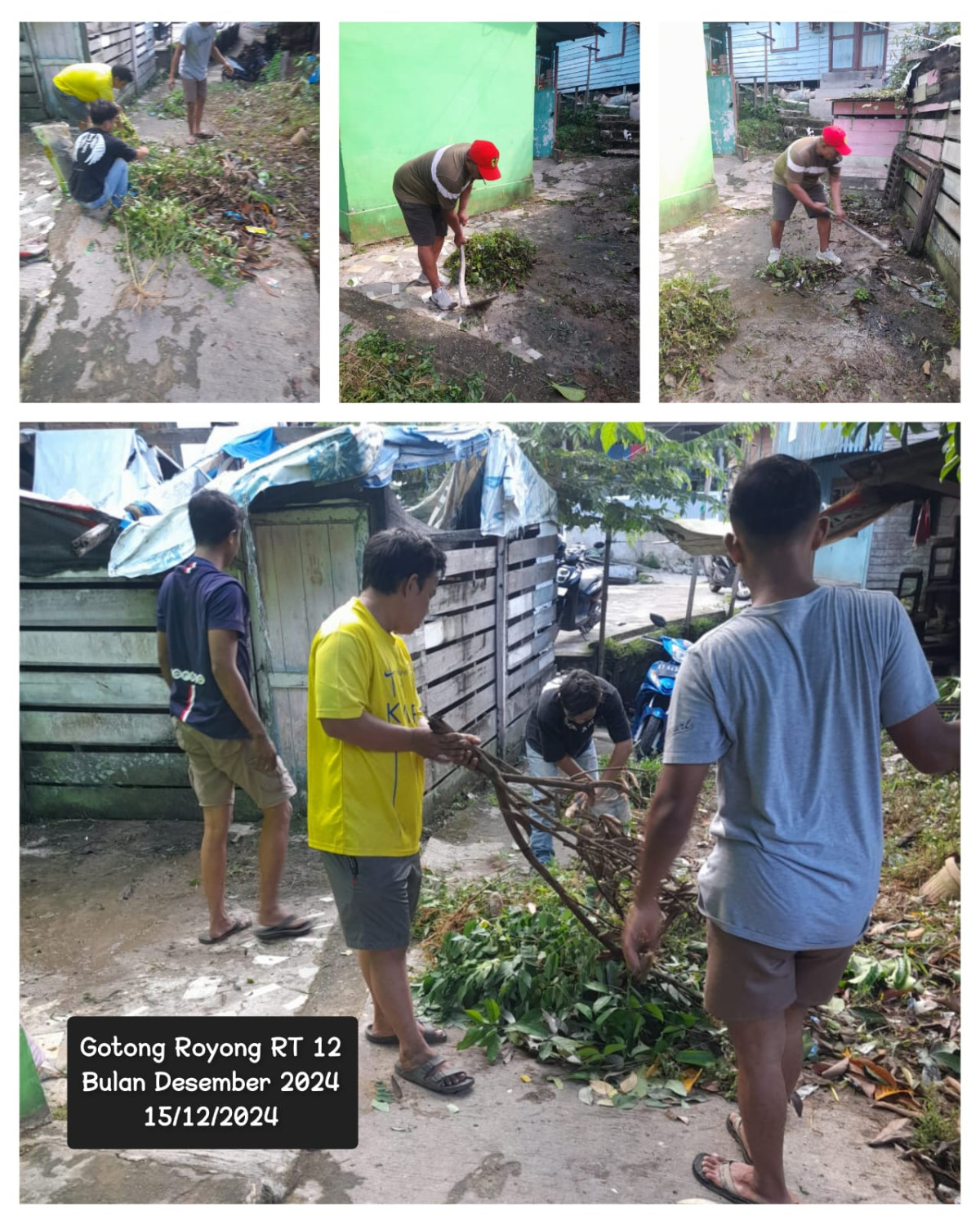 Gotong Royong RT 12 Bulan Desember 2024 - 1