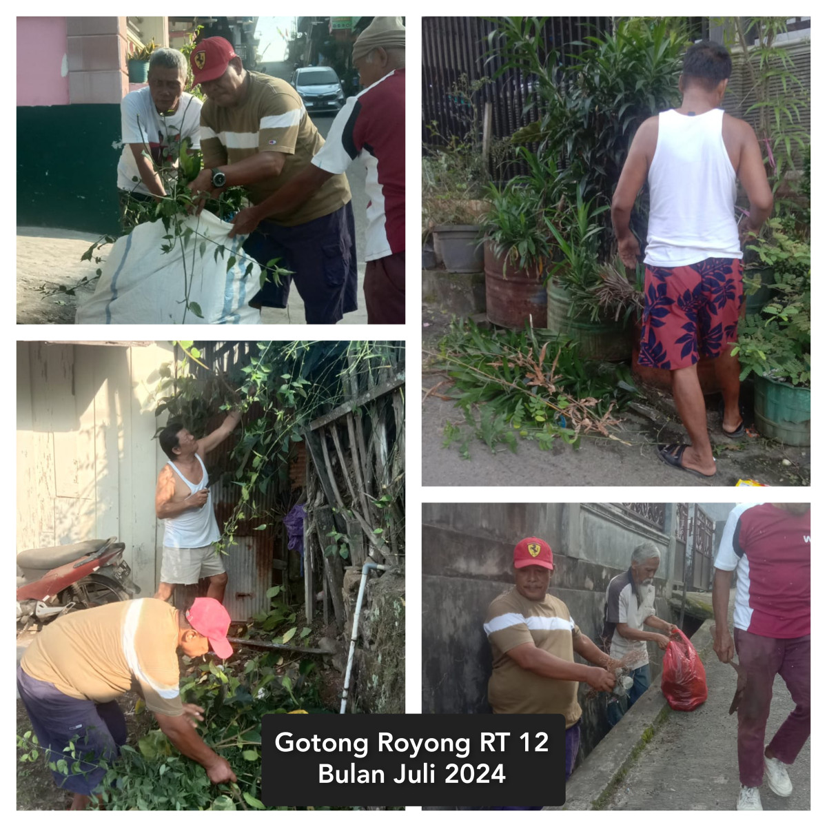 Gotong Royong RT 12 Bulan Juli 2024 - 2